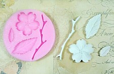 Silikon Form Blume Fondant