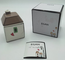 Egan Zuckerdose Keramik emailliert Elfenbein klein Lc41R/3