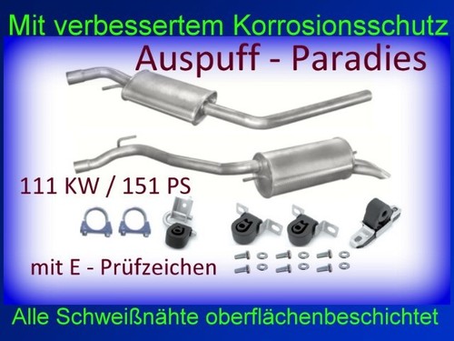 Abgasanlage auspuff für - auspuff,