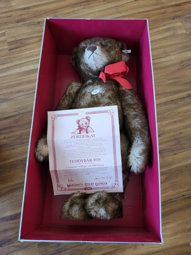 Steiff teddybär 1926 replik - steiff,