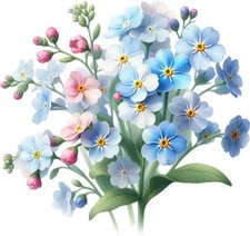 Aquarell blumen dtf - aquarell,