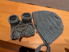 Baby mütze und - baby-mütze, baby-schuhe