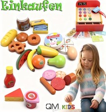 HOLZ Kinder Kasse Lebensmittel
