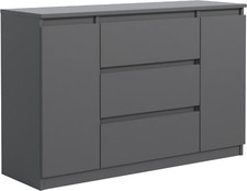 Kommode anthrazit mit - kommode, 3
