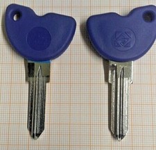 1x Roller Ersatz  Schlüssel  Rohling Piaggio, Vespa Fly LX, PK, PX , S, ET2, ET4
