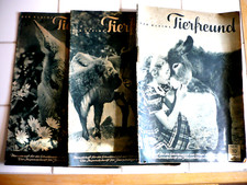 drei Hefte  " Der kleine Tierfreund "