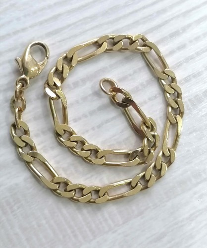 Gold armband panzekette - gold,