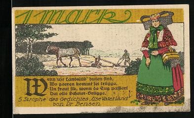Notgeld bückeburg 1921 1 - bückeburg, 1921,