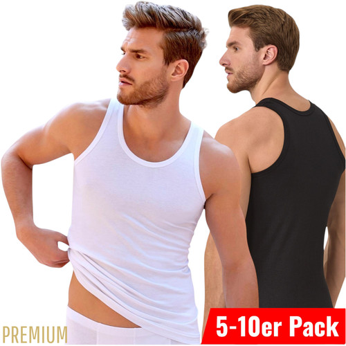 10er pack unterhemd herren - unterhemd,