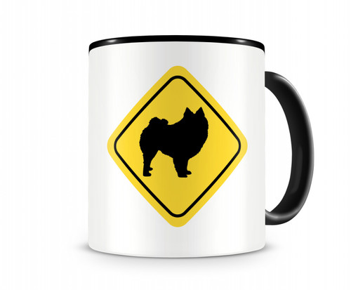 Zwergspitz warnschild hunde - warnschild,