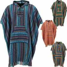 HIPPIE KAPUZENPULLOVER PONCHO