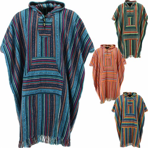 Hippie kapuzenpullover poncho - hippie,
