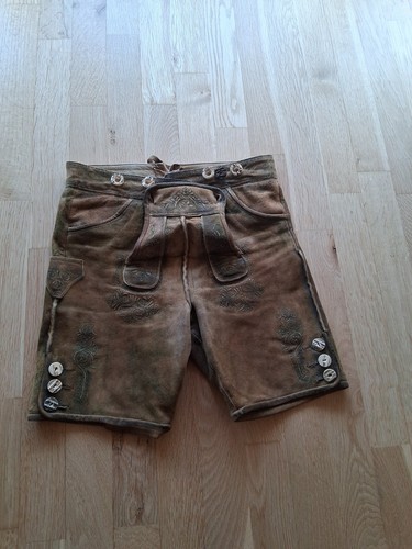 Lederhose echtleder 134 - lederhose,, gr.