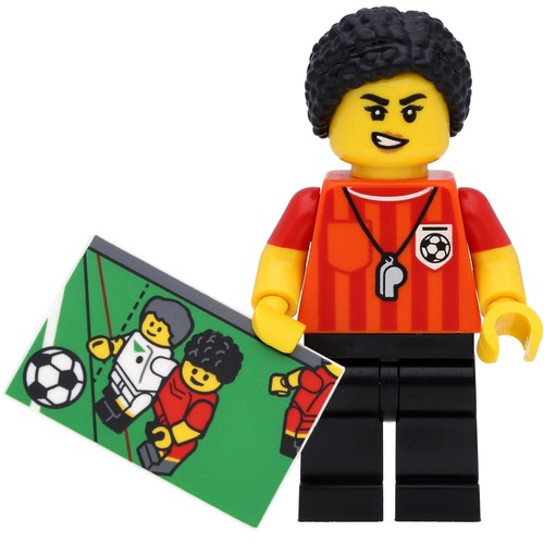 Lego bam fußball trainerin - fußball,