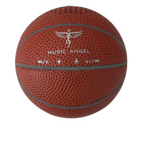Music Angel Basketball Mini Bluetooth drahtloser Lautsprecher mit 7 farbigen LED-Leuchten