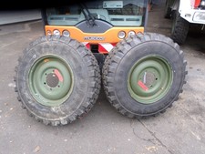 2x  Unimog U 1300 L  Reifen  Kompletträder  Continental  335/80 R 20   MPT 147 K