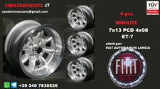 4 Cerchi Minilite 7j 13 4x98