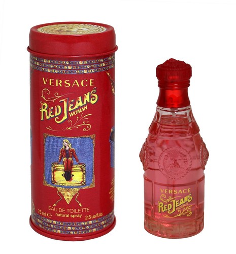 Versace red jeans eau - red,