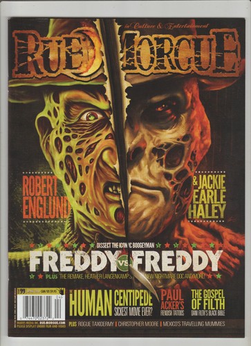 Rue morgue horror magazine - morgue,