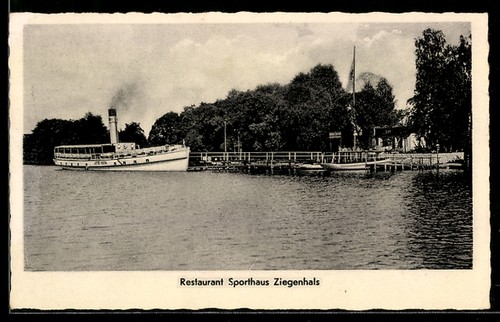 Niederlehme restaurant - ak,