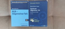 Lehrbücher BGB AT und Strafrecht AT, guter Zustand, 12€ VB