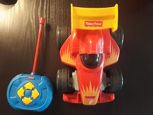 Fisher price rennauto mit - -,