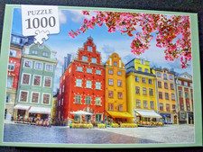 Puzzle 1000 Teile "Stockholm" Schweden - vollständig