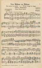 Von Bühne zu Bühne