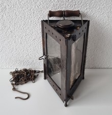 Dreieck Faltlaterne aus Blech "Summa Bondon Vallo" der US Armee - 1. WK 1914/18