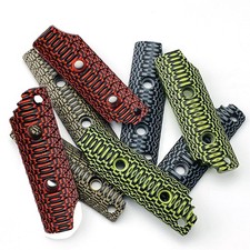 1 Paar Griffaufnäher Griffe Schalen Zubehör für Strider EB/DB Straight Knife