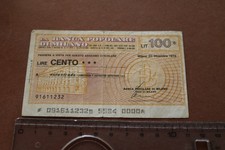alter Notgeldschein Italien -