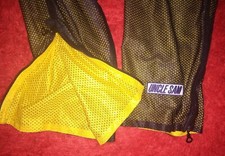 ❤️ Top ❤️ Uncle Sam Sporthose M ❤️ Jogginghose Training schwarz gelb ❤️