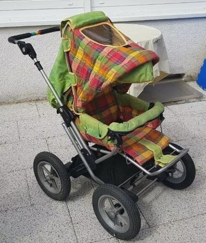 Kinderwagen teutonia grün - kinderwagen,