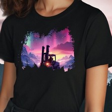 Frauen T-Shirt Gabelstapler