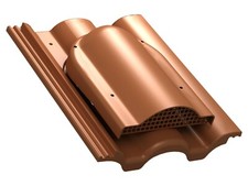 Flachlüfter für Nelskamp Kronen Dachlüfter Entlüfter Luftungsziegel Lüfterziegel