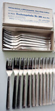 12 Kuchengabeln  DDR Aluminium