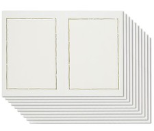 10 Stück 2-teiliges Leporello