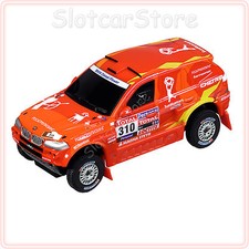 Carrera GO 61221 BMW X3 CC "Raid 2010 Novitsky" No.310 1:43 Rally Slotcar Auto