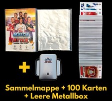 Topps Match Attax 25/26 - Champions League - 1x Leere Sammelmappe + 100 Karten