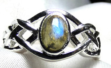 💎 Labradorit Silberring 925