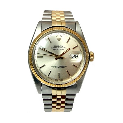 Rolex datejust 1601 gold - mm,