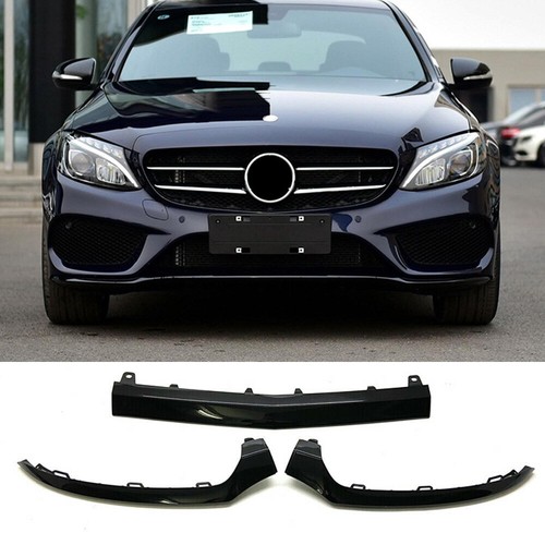 Schwarz front spoiler lippe - schwarz,