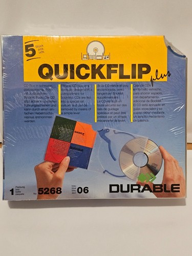 Durable quickflip plus cd - quickflip, -plus-