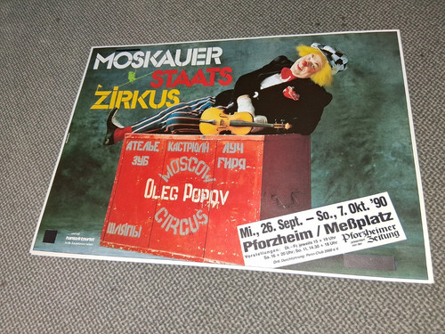 1990 plakat 31x43 - , moskauer