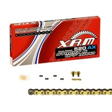 X-Ring Kette KTM Sting 125, Bj. 97-00 XAM extra verstärkt GOLD