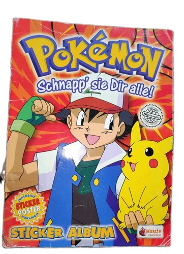 Pokemon sticker album 1999 - sticker,