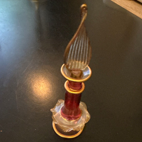 Vintage parfum flakon aus glas - parfum-flakon,