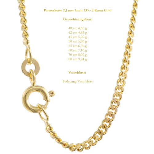 Edle goldkette panzerkette - goldkette,