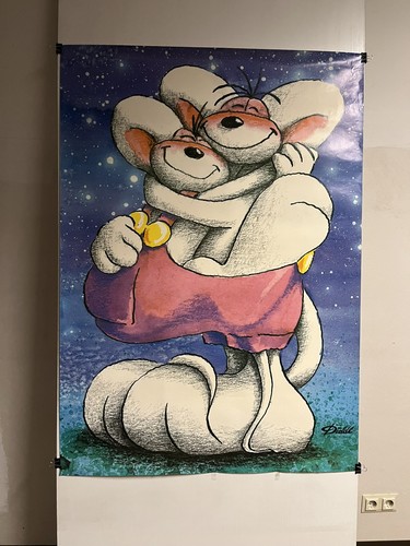 Diddl werbe poster - werbe,