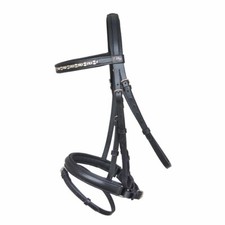 Trensenzaum "PreCara" Lacey Full schwarz